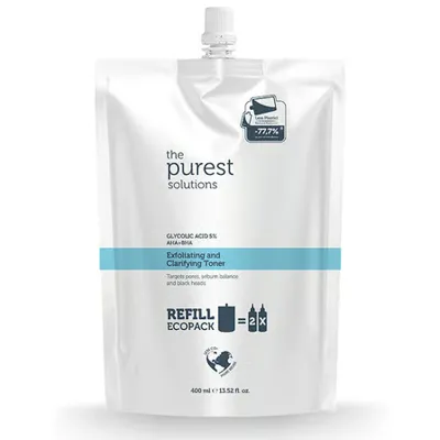 The Purest Solutions Exfoliating + Clarifying Toner 400 ml - Refill