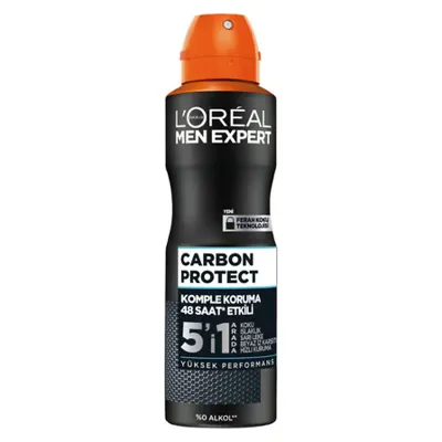 L'Oréal Paris 5 Adet L'Oréal Paris Men Expert Carbon Protect Anti Perspirant Deodorant 150 Ml