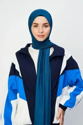 Modakaşmir Penye Şal Petrol Rengi