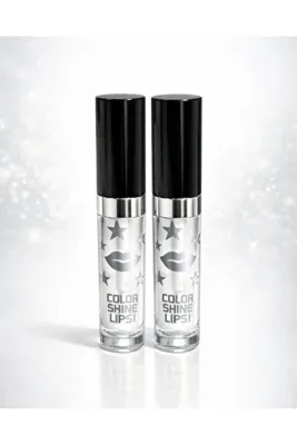 madam shushu Lıp Gloss Şeffaf 2 Li (parlatıcı Renklendirici Koruyucu Kokulu )