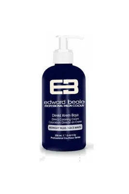 Edward Beale Midnigth Blue / Gece Mavisi Balyaj Renkli Saç Boyası 250ml Amonyaksız Su Bazlı
