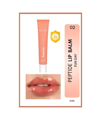 Note Cosmetics NoteCosmetics Peptide Lip Balm SPF 30 Nemlendirici ve Parlatıcı Renkli Dudak Balmı - 02 Fun Day - Turuncu