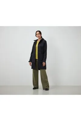 Tchibo Kadın Softshell Palto, Siyah