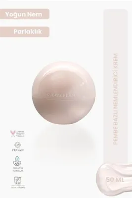 EIGHTH COLOR Glow Cream Pembe Bazlı Nemlendirici Krem