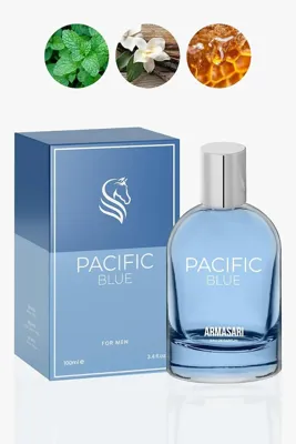 Xmlbayiciniz Pacific Blue Edp Erkek Parfüm 100ml Fresh, Oryantal Nane, Vanilya, Bal, Tobacco, Lavanta, Tonka Diğer