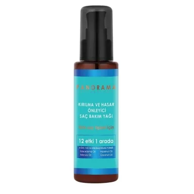 PANORAMA PROFESSIONAL Panorama Professional Kırılma ve Hasar Önleyici Saç Bakım Yağı 100ml
