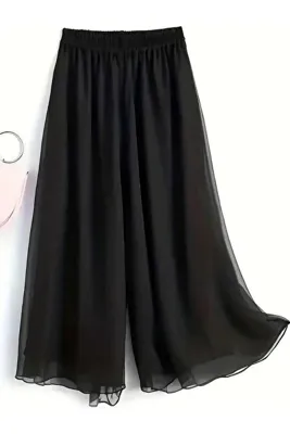 Gümüş Koleksiyon şifon pantolon