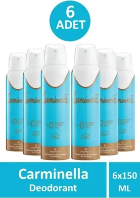 Carminella Deodorant 150 ml 6 Adet