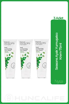 Huncalife Seasons Ayak Yumuşatıcı Krem 75 ml - 3 Adet