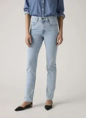 Levis 724 High Rise Straight Siren Singer Mavi Kadın Straight Denim Pantolon