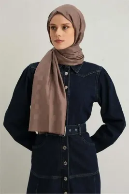 Armine Viscon Kare Desen Şal 19