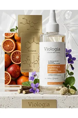 Viologia Clinical Laboratory C Vitamini Yüz Toniği Leke Karşıtı ve Aydınlatıcı Cilt Toniği