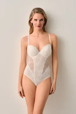 SUWEN Cosmopolitan Destekli Balenli Body