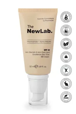 The Newlab. The NewLab Akne Ve Leke Karşıtı Cilt Tonu Eşitleyici Spf 30 Bb Krem-niacinamide+alpha Arbutin