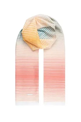 Silk and Cashmere Renkli Ralph Çizgili Şal 70x180 cm