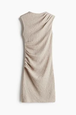H&M Drapeli Bedene Oturan Elbise