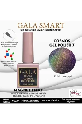 gala smart Cosmos Magnet Effect Kalıcı Oje 10 Ml