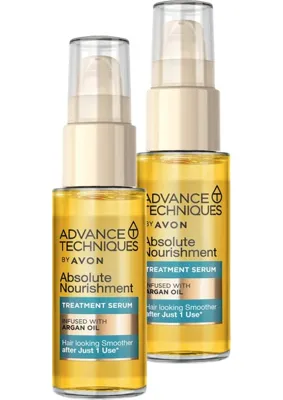 Avon Advance Techniques Absolute Norishment Treatment Serum 30 Ml. İkili Set