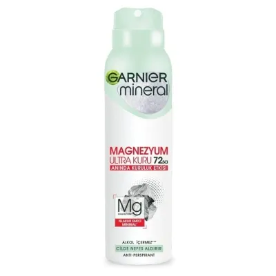 Garnier Mineral Magnezyum Ultra Kuru Deodorant 150ml