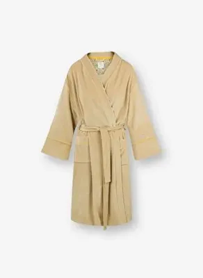Pip Studio Bej Kadife Kimono