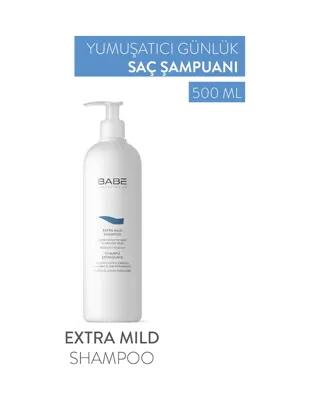 Babe Laboratorios Babe Extra Mild Shampoo 500ml - Nemlendirici Ekstra Hafif Şampuan