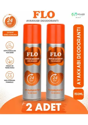 FLO Ayakkabı Deodorantı/ayakkabı Bakım/kötü Koku Giderici/sneaker Deodorantı