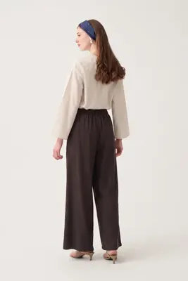 ALLDAY Beli Lastikli Denim Pantolon