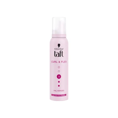 TAFT Saç Köpüğü Curl & Flex 150 ml