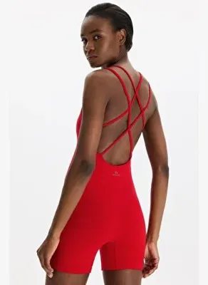 COMEUP Şort Tulum Goji Berry