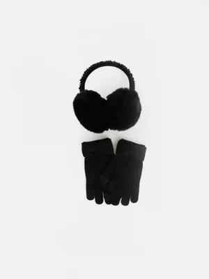 LCW ACCESSORIES Kadın 2'li Kulaklık ve Eldiven Seti