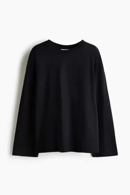 H&M Pamuklu ve Bol Kesimli Üst