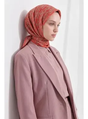 Silk Home Soft Eşarp Flow Kırmızı