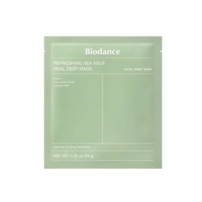 Biodance Refreshing Sea Kelp Mask – Ferahlatıcı ve Arındırıcı 34 g