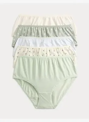 Marks & Spencer 5'li Cotton Lycra Short Külot Seti