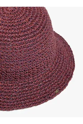 Parfois Kadın Kağıt Hasır Efektli Bucket Şapka