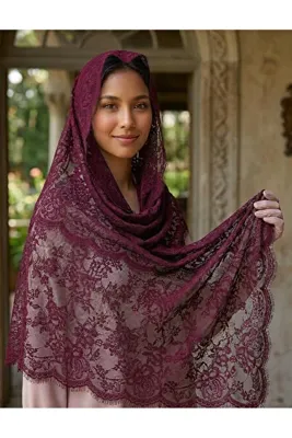 SAMARA SCARF DANTELLİ ŞAL
