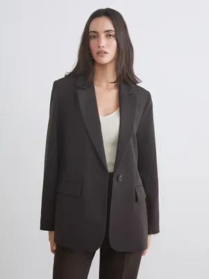 LCW Vision Krep Kadın Blazer Ceket
