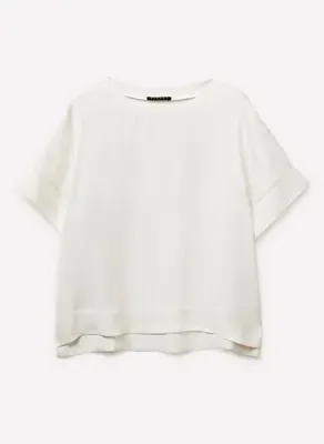 Sisley Krem Kadın %100 Viskoz Bluz 52BZLQ0AN