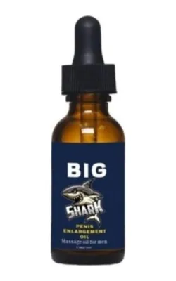 Kostore Big Shark Erkekler Için Büy.ütü.cü Masaj Bakım Yağı 30 Ml X 1 Adet