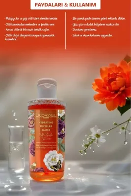Licorael Dubai HYDRATING MICELLAR WATER Arındırıcı Etkili Tüm Cilt Tipleri İçin Misel Solüsyon