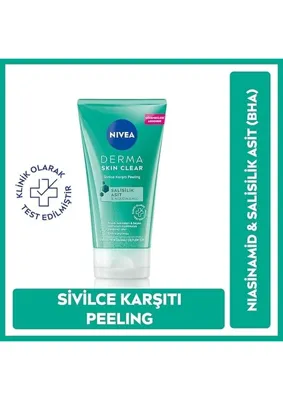 MATMEL Nıvea Derma Skin Clear Sivilce Karşıtı Peeling 150 ml x 2 Adet