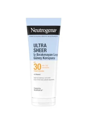 Neutrogena Ultra Sheer Nemlendirici Güneş Koruyucu Losyon SPF30 200 ml