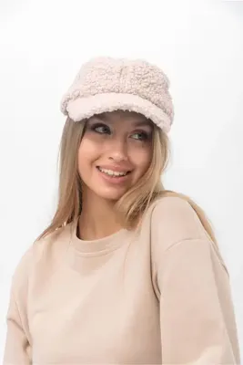 Saria Moda Kürklü Kadın Kep