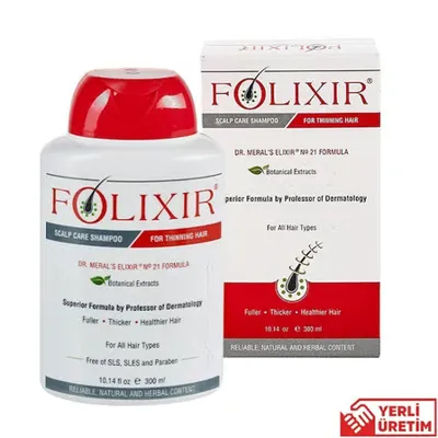 Folixir Saç Dökülmesine Karşı Şampuan 300 ml