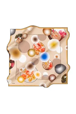 Aker 90X90 İpek Tivil Eşarp