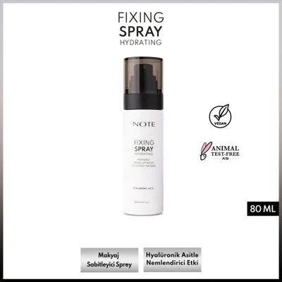 Note Cosmetics Note Hydrating Fixing Makyaj Sabitleyici Sprey