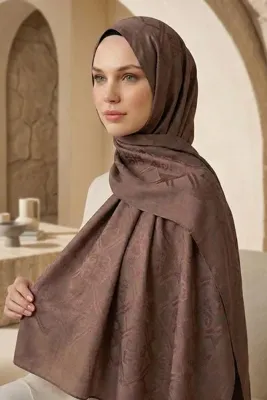 Pierre Cardin Naia Lumina Şal - 6080100-932 - Sütlü Kahve