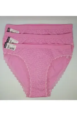 Tutku Kadın Somon Rengi Paket Bikini Külot 6'lı
