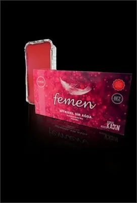 Femen Bitkisel Sir Kalıp Ağda Pudralı 500 G