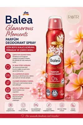 BALEA DEORDOANT VANİLYA KOKULU Alüminyum tuzları (ACH) ve mikroplastikler içermez